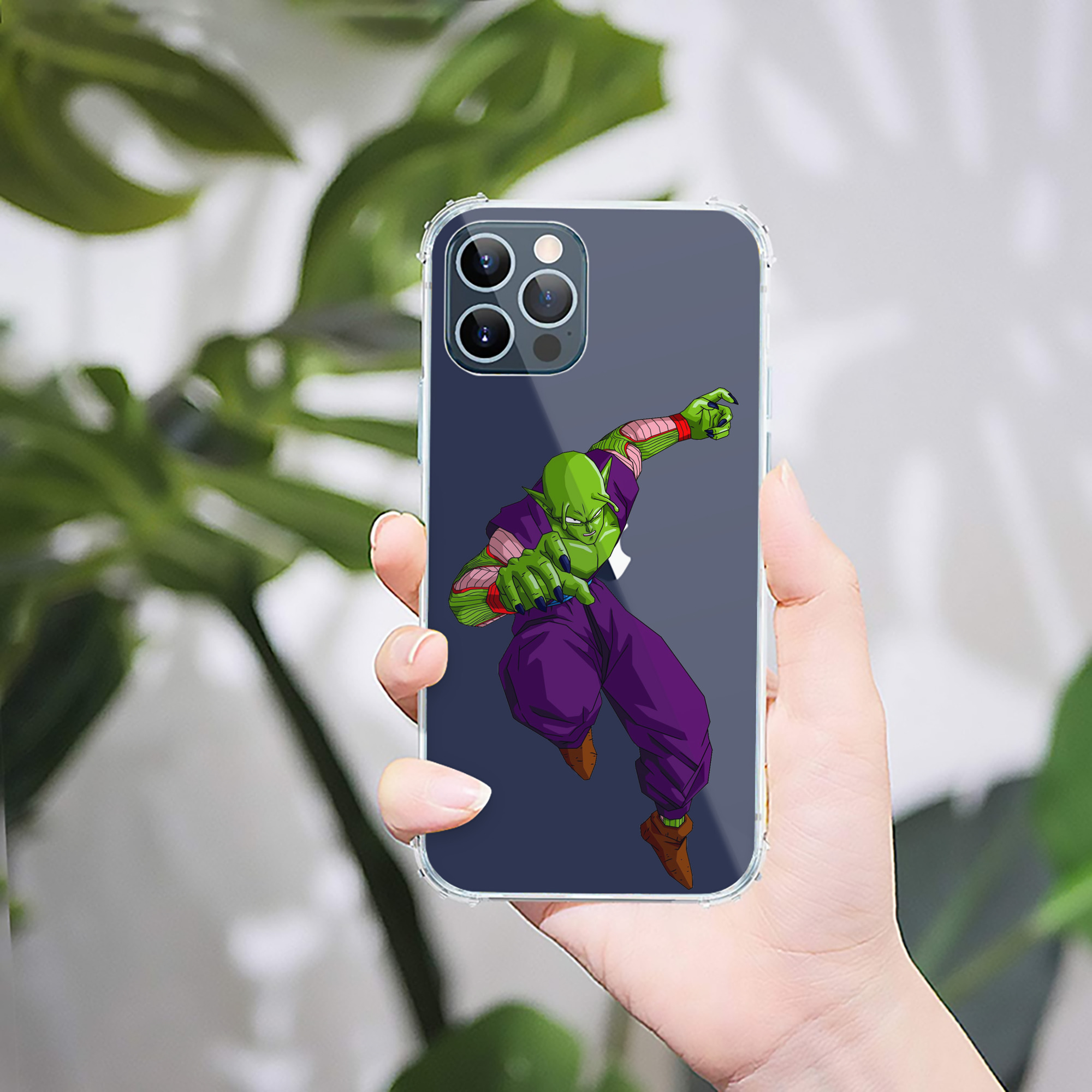 （画像用） ドラゴンボール ピッコロ DRAGON BALL Piccolo 【iPhone 12シリーズ対応】透明スマホケース（クリアソフトケース）